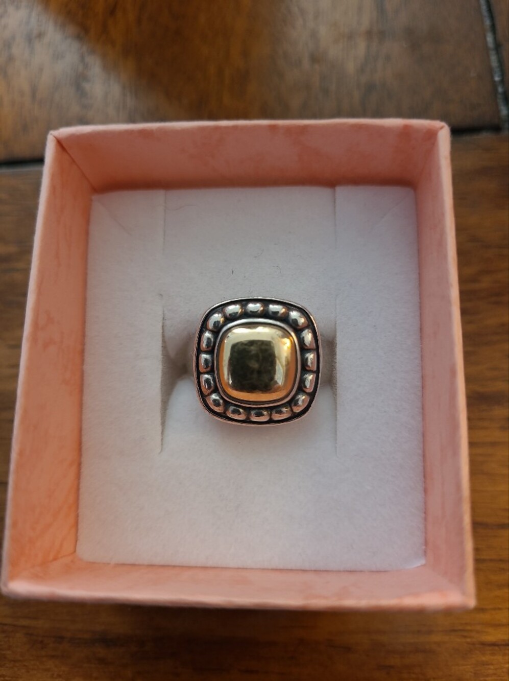 James Avery 14k Gold and Sterling Silver Ring